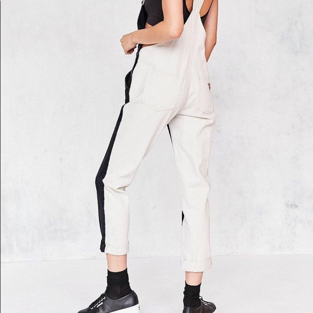 GUESS 1981 Colorblock Dungaree Overall